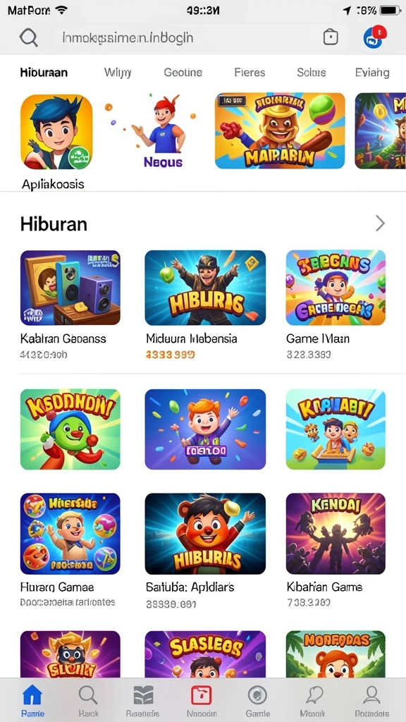 Tampilan antarmuka yang user-friendly dan menarik.