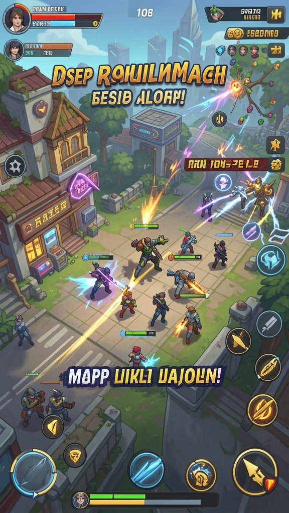Beragam mode permainan yang seru dan menantang.