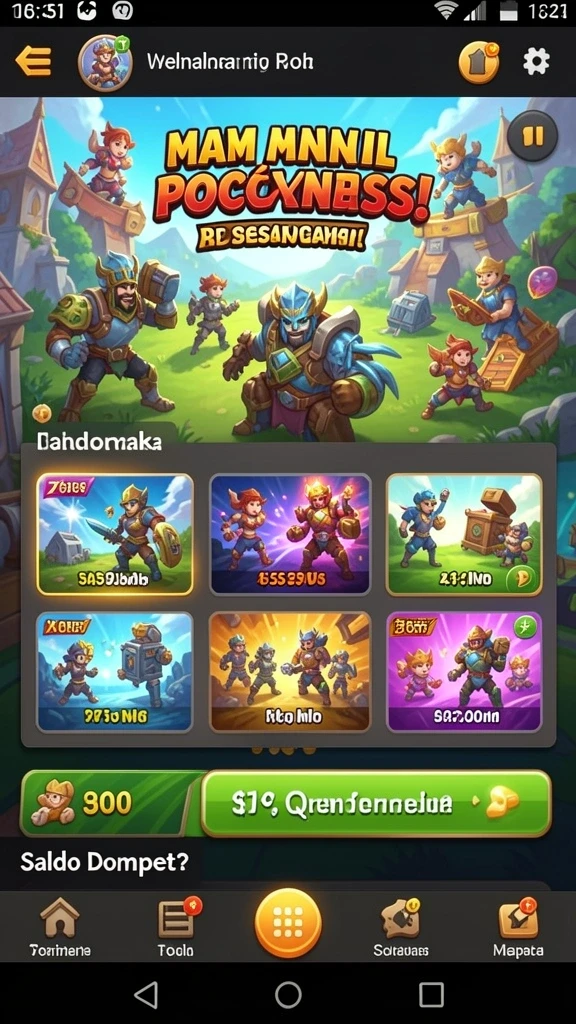 Sistem bonus harian yang menggiurkan.