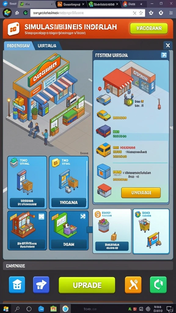 Beragam karakter menarik dalam game.