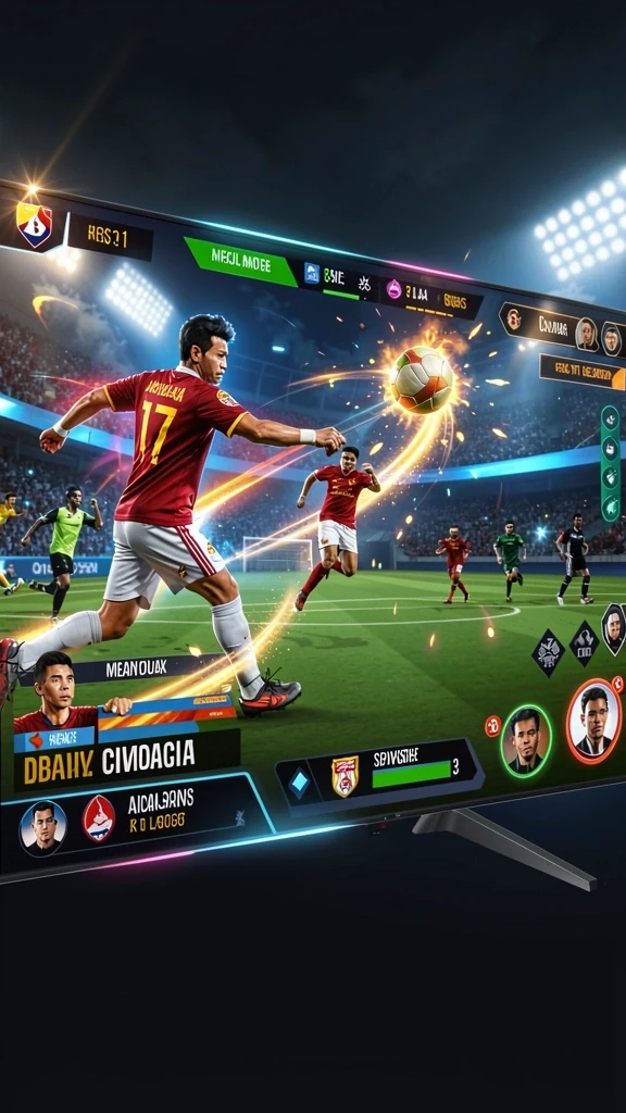Tampilan menarik dengan grafik yang cerah.