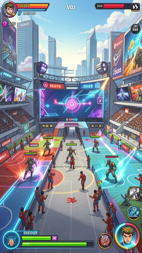 Fitur multiplayer untuk bermain bersama teman.