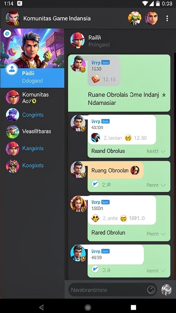 Screenshot menampilkan karakter utama dari GACORMAX dalam aksi.