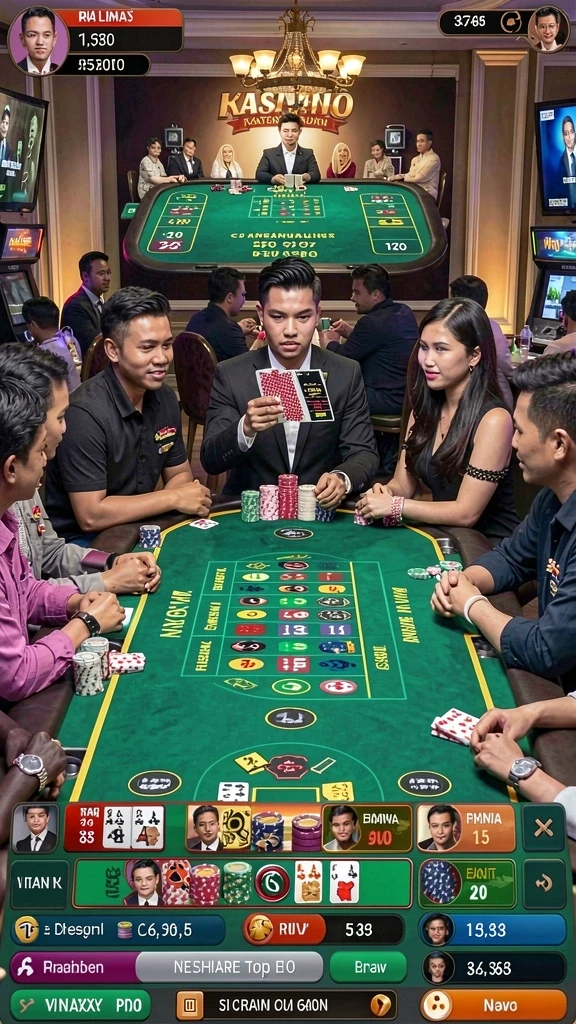 Screenshot menunjukkan grafis lingkungan permainan yang indah.
