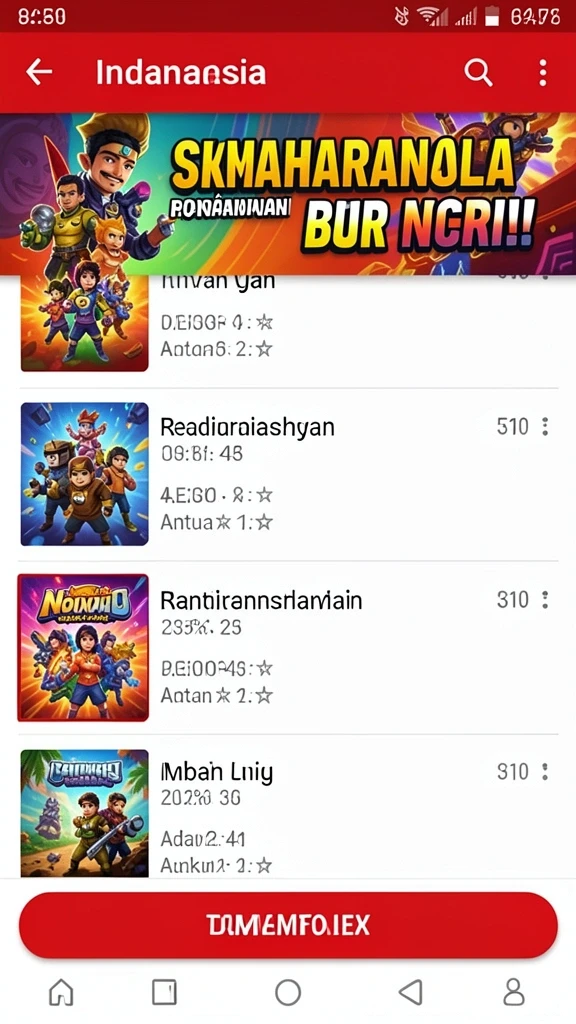 Screenshot menggambarkan grafis yang menakjubkan dan detail yang kaya.