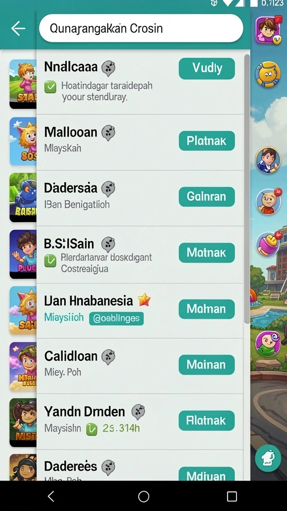 Tampilan antarmuka yang sederhana dan menarik.