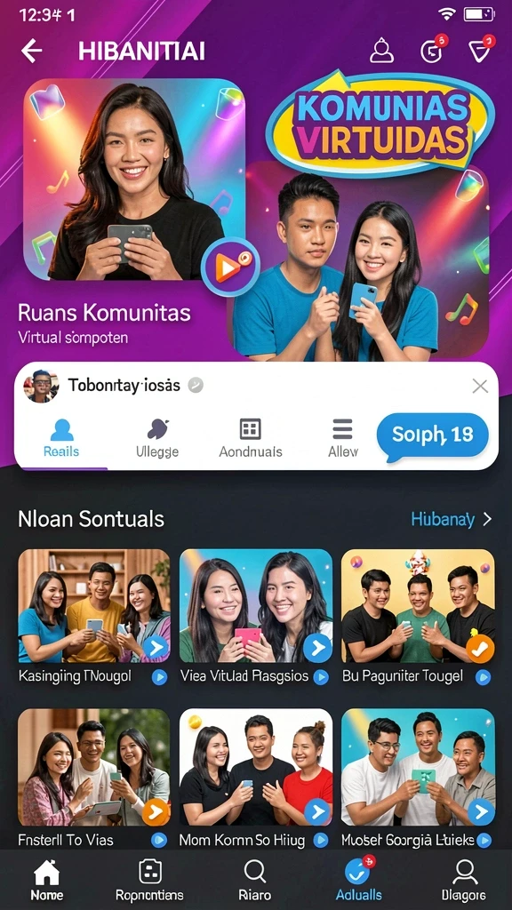 Rasakan keseruan bermain bersama teman.