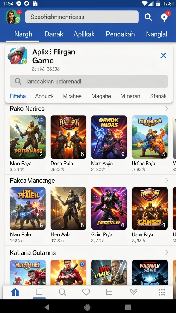 Pilih karakter favorit Anda untuk memulai petualangan.