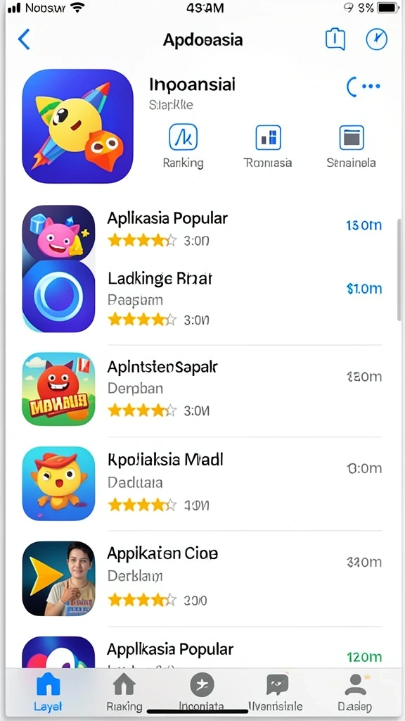 Antarmuka pengguna yang mudah dinavigasi dan intuitif.
