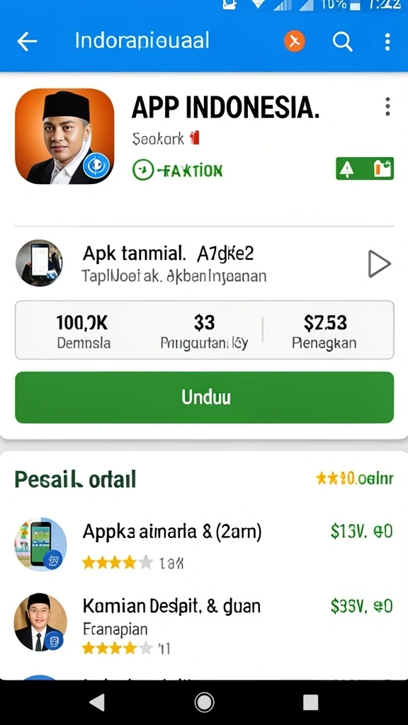 Berbagai karakter menarik yang bisa dipilih.
