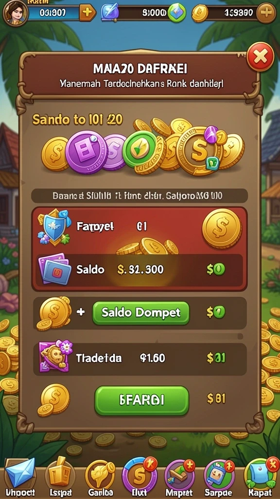 Berbagai mode permainan yang seru untuk dicoba.