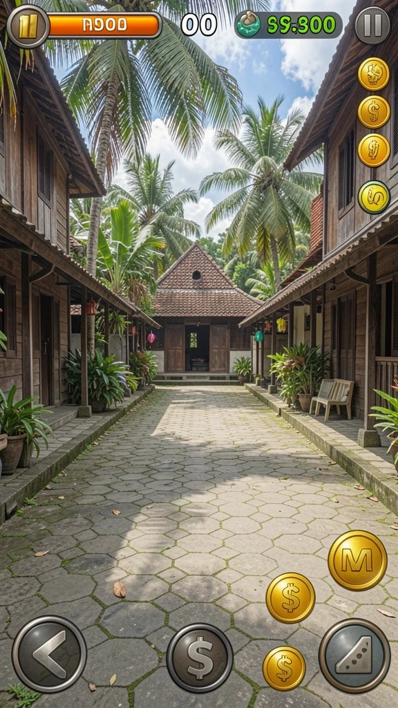 Tampilan awal game PENITI4D yang menarik.