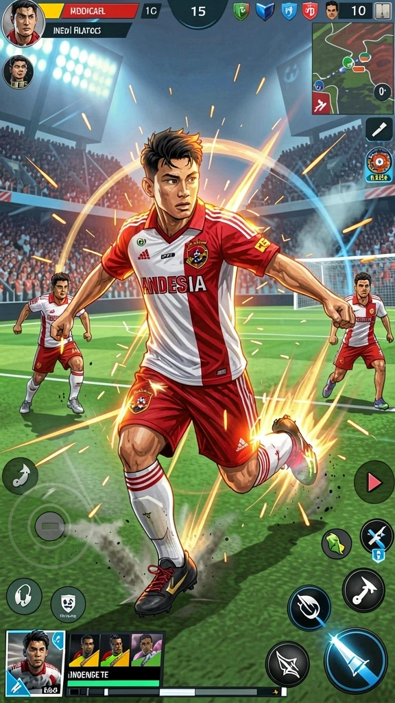 Mode multiplayer yang memungkinkan kompetisi seru.