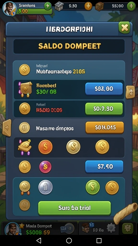 Tampilan antarmuka QQSLOT yang menarik dan modern.