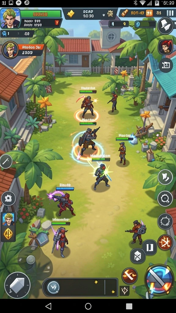 Screenshot misi menantang dengan antarmuka yang intuitif.