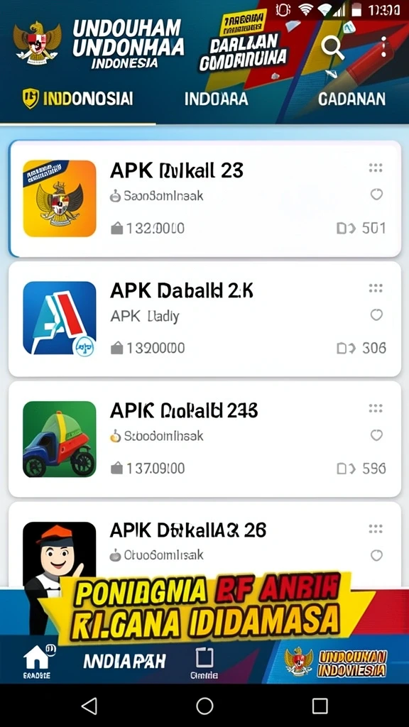 Tampilan antarmuka yang ramah pengguna.