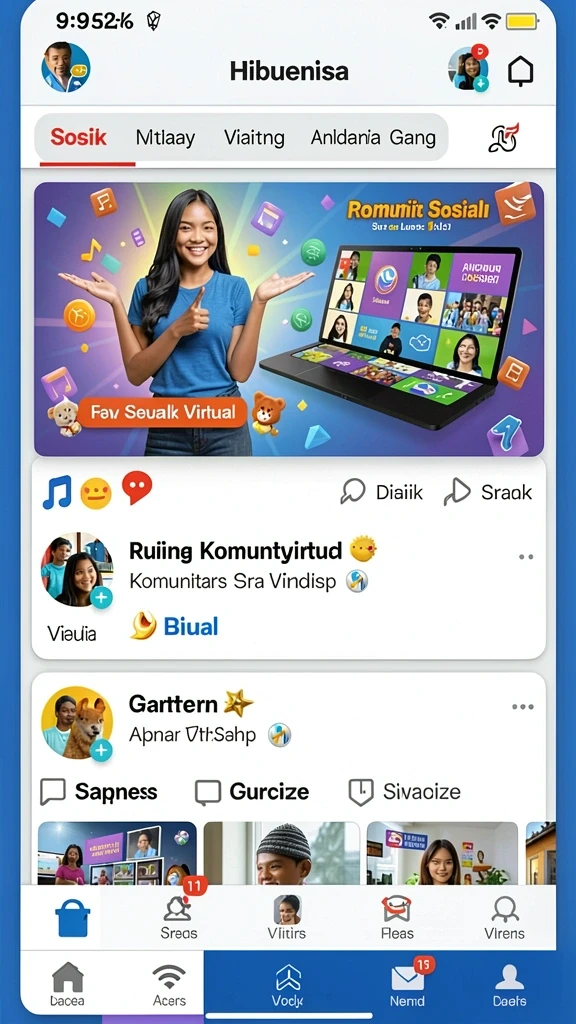 Tampilan utama game RVIP2 yang menarik.