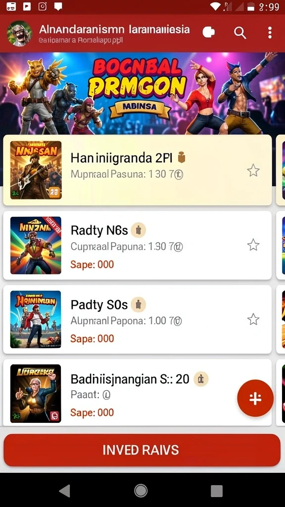 Tampilan antarmuka yang ramah pengguna.