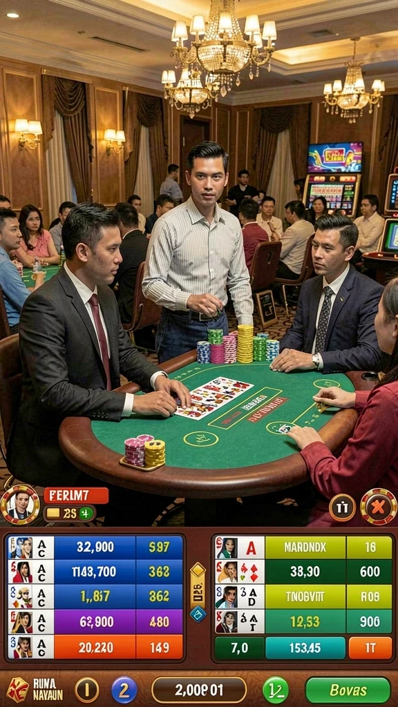 Fitur sosial memungkinkan pemain untuk bersaing dengan teman.