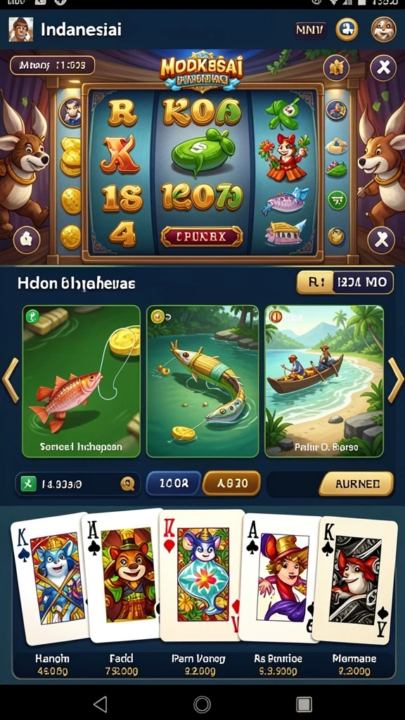 Mini-game seru yang menantang kemampuan pemain.
