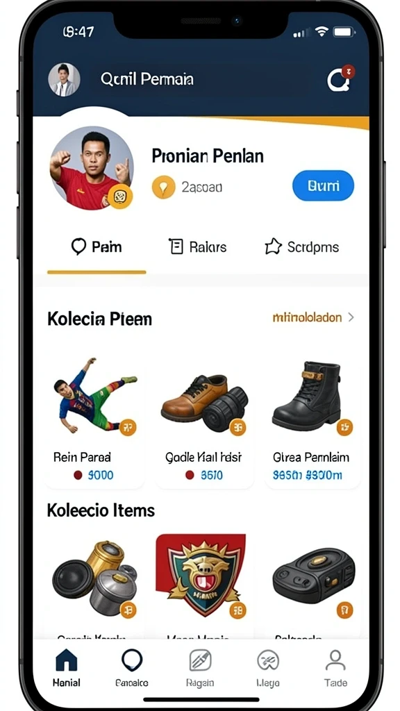 Kompetisi seru dengan pemain dari seluruh Indonesia.
