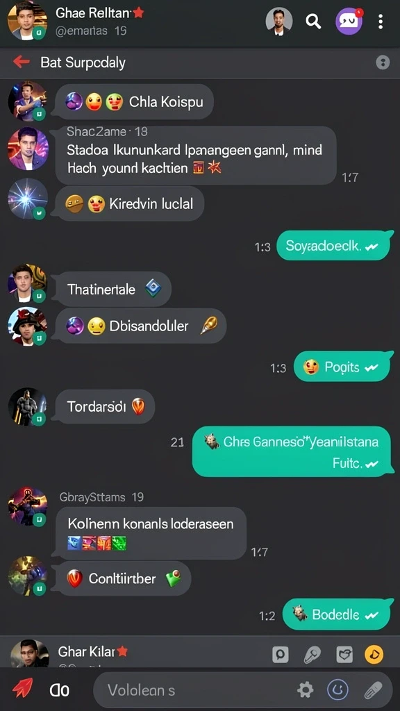 Karakter unik dengan kemampuan berbeda.
